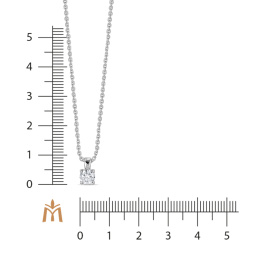 Колье с бриллиантом