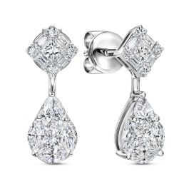 Серьги с бриллиантами