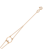 Браслет с бриллиантом - фото 1