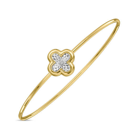 Браслет жесткий с бриллиантом