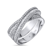 Кольцо с бриллиантами - фото 1