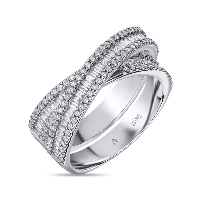 Кольцо с бриллиантами - фото 1