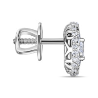 Серьги с бриллиантами - фото 2