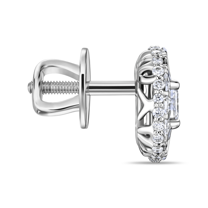 Серьги с бриллиантами - фото 2