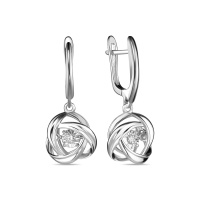 Серьги с бриллиантами - фото 1