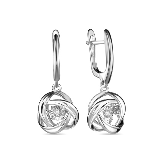 Серьги с бриллиантами