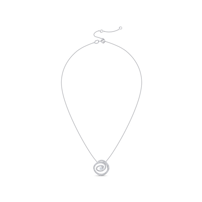 Колье с бриллиантом - фото 1