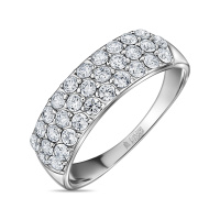 Кольцо с фианитами - фото 1 Кольцо с фианитами - фото 1