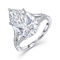 Кольцо с бриллиантом - фото 1