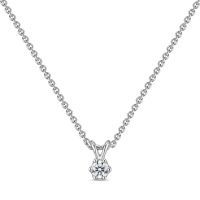 Колье с бриллиантом - фото 1 Колье с бриллиантом - фото 1