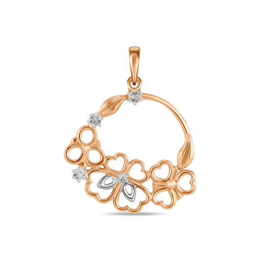 Подвеска с топазом