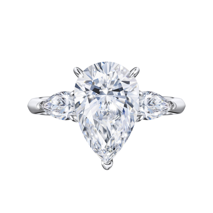 Кольцо с бриллиантом - фото 3 Кольцо с бриллиантом - фото 3