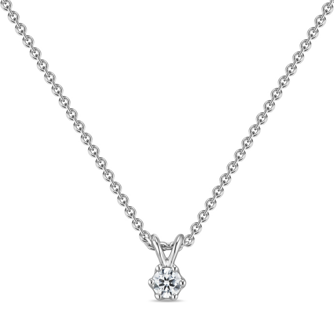 Колье с бриллиантом - фото 1 Колье с бриллиантом - фото 1