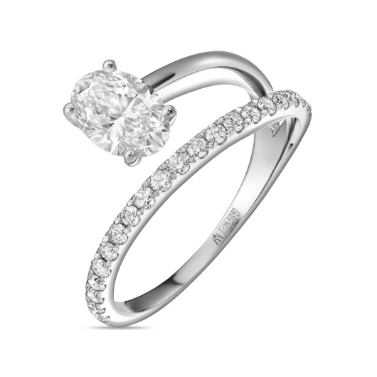 Кольцо с бриллиантом