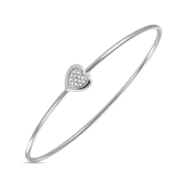 Браслет жесткий с бриллиантами