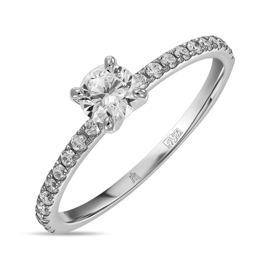 Кольцо с бриллиантом