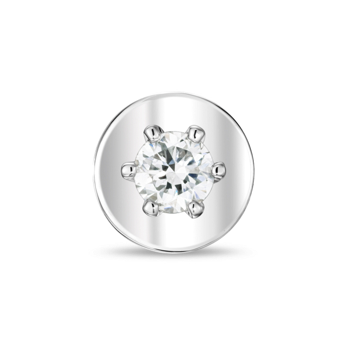 Моносерьга с бриллиантом - фото 1