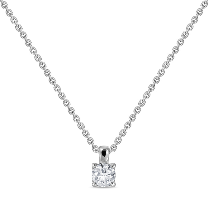 Колье с бриллиантом - фото 1 Колье с бриллиантом - фото 1