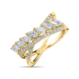 Кольцо с бриллиантами