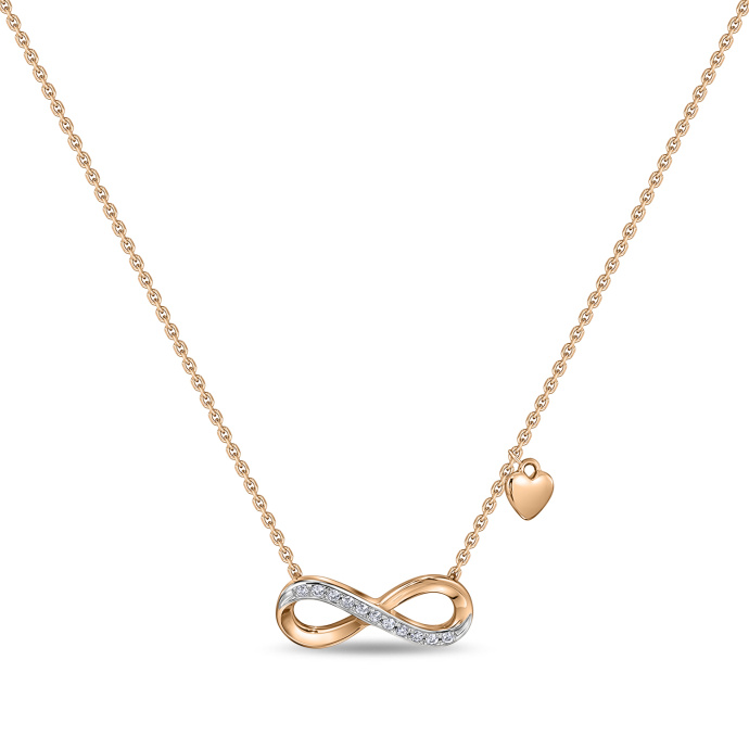 Колье с фианитами - фото 1