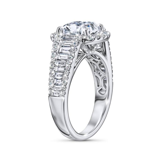 Кольцо с бриллиантами - фото 4