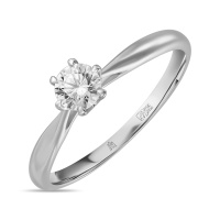 Кольцо с фианитом - фото 1 Кольцо с фианитом - фото 1