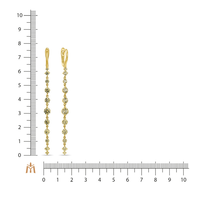 Серьги с сваровски - фото 2 Серьги с сваровски - фото 2