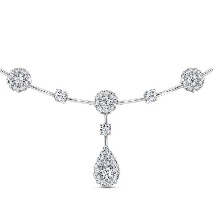 Колье с бриллиантами - фото 2