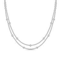 Колье с бриллиантами - фото 1