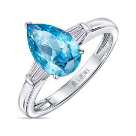 Кольцо с бриллиантом