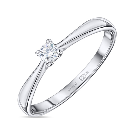 Кольцо с бриллиантом