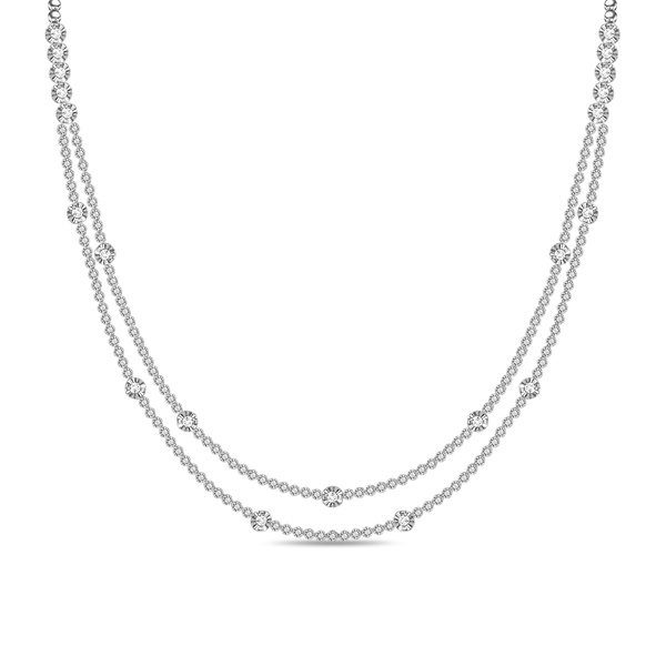 Колье с бриллиантами - фото 1