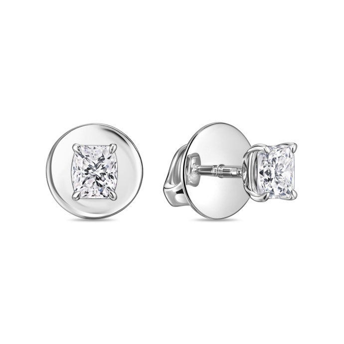 Серьги с бриллиантами - фото 1 Серьги с бриллиантами - фото 1