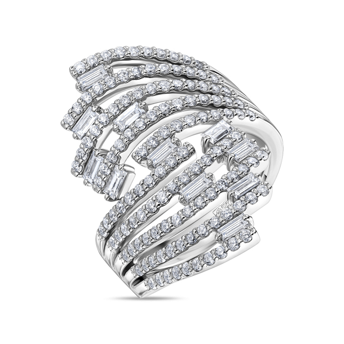 Кольцо с бриллиантами - фото 1