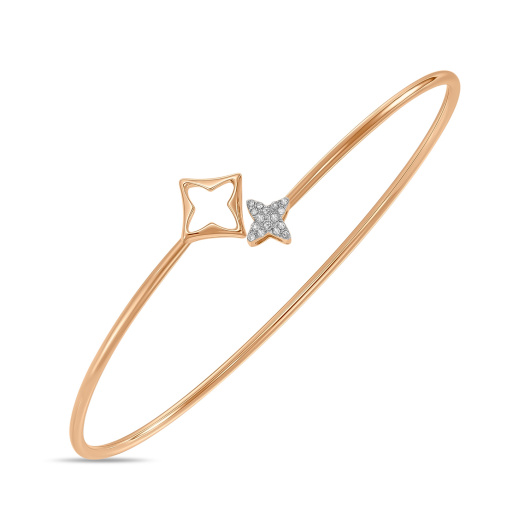 Браслет жесткий с бриллиантами