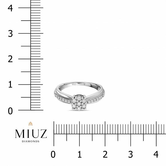 Кольцо с бриллиантами R4201-NG-062 - Фото 3