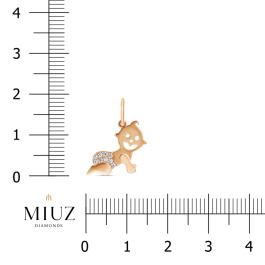 Подвеска с фианитом