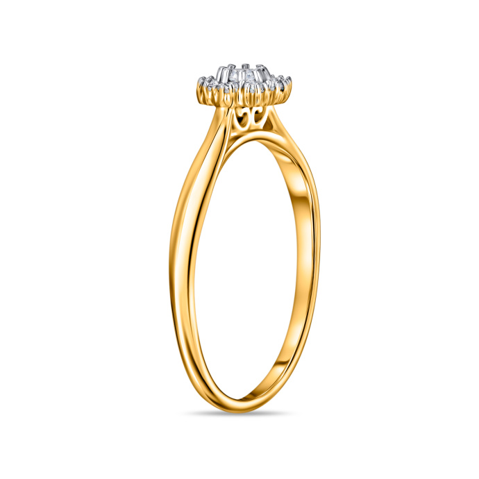 Кольцо с бриллиантом - фото 2 Кольцо с бриллиантом - фото 2