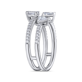 Кольцо с бриллиантами