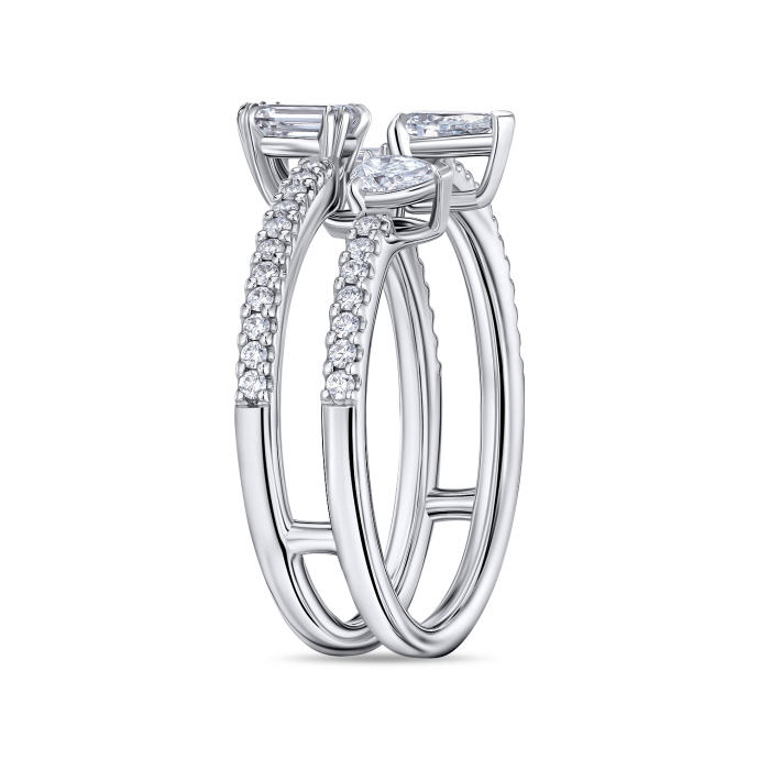 Кольцо с бриллиантами - фото 2