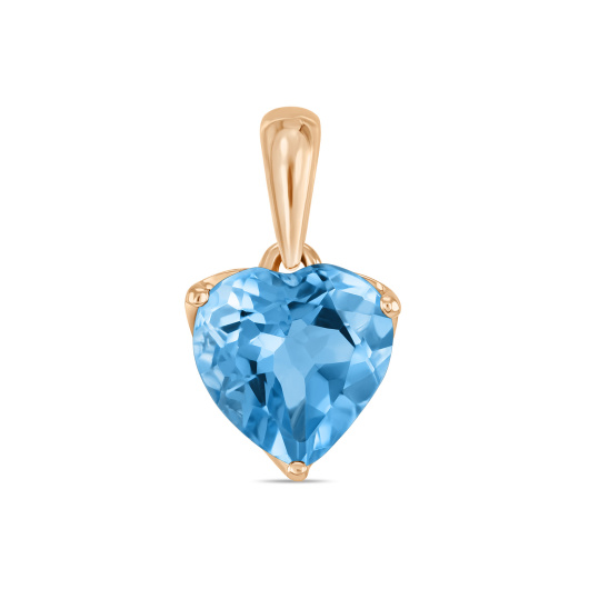 Подвеска с топазом