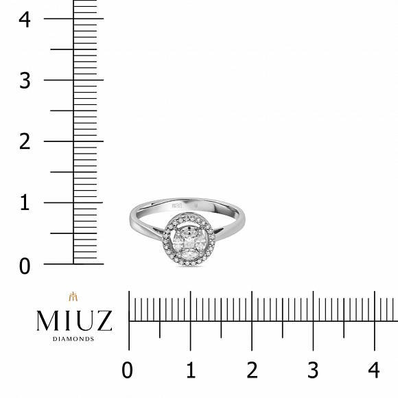 Кольцо с бриллиантами R4211-RG1911WDI1 - Фото 2
