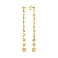 Серьги с бриллиантами - фото 1