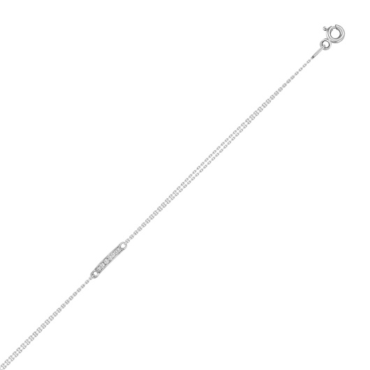 Браслет с фианитами