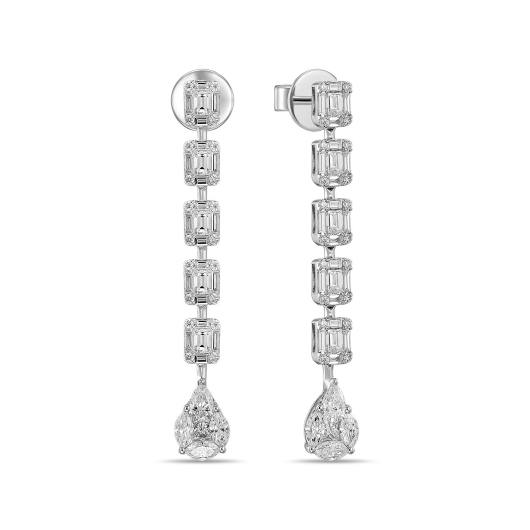 Серьги с бриллиантами