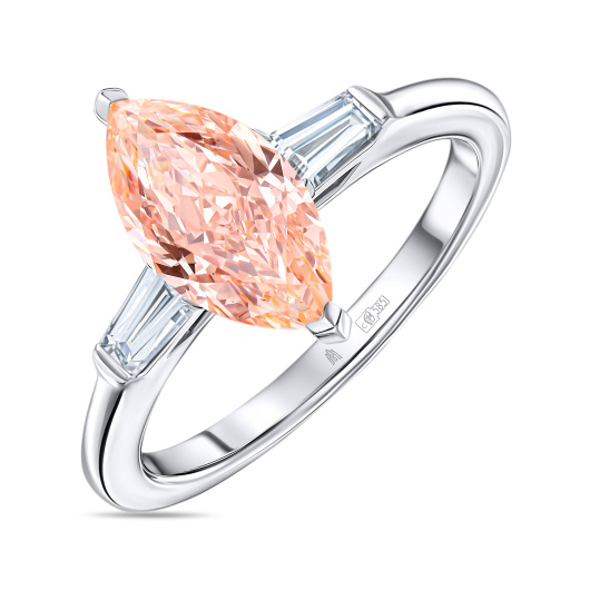 Кольцо с бриллиантом