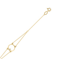 Браслет с бриллиантом - фото 1