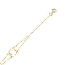 Браслет с бриллиантом