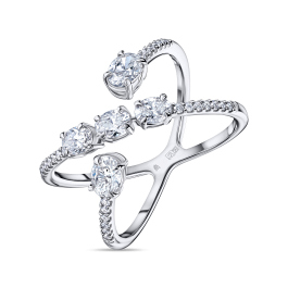 Кольцо с бриллиантами