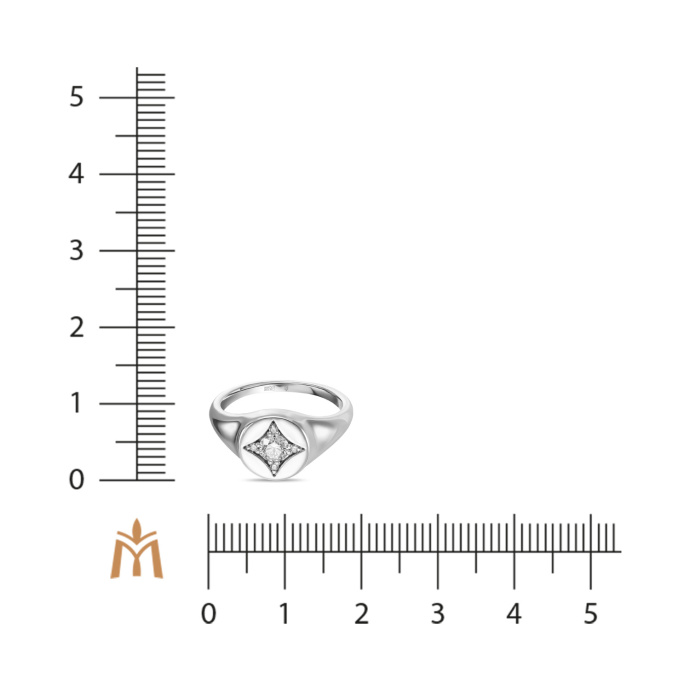 Кольцо с бриллиантом - фото 2